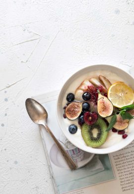 Yogurt with Fruit Mix